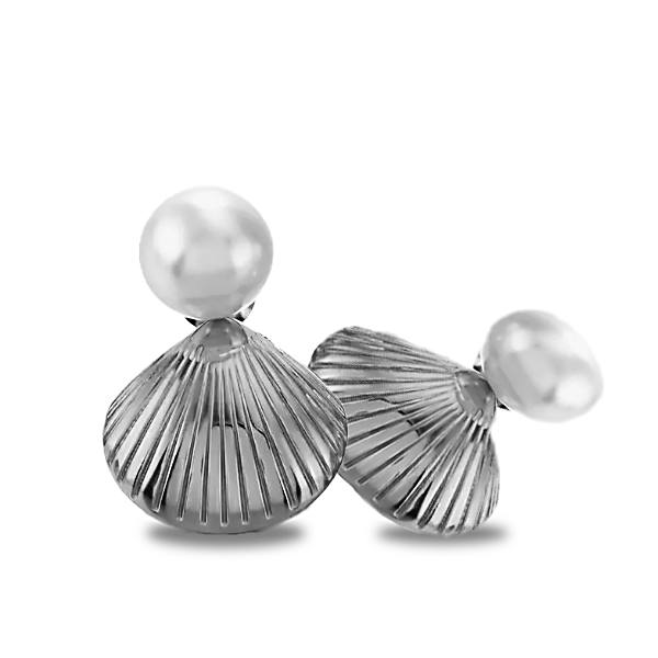 Creolen Perl Shell Earrings*