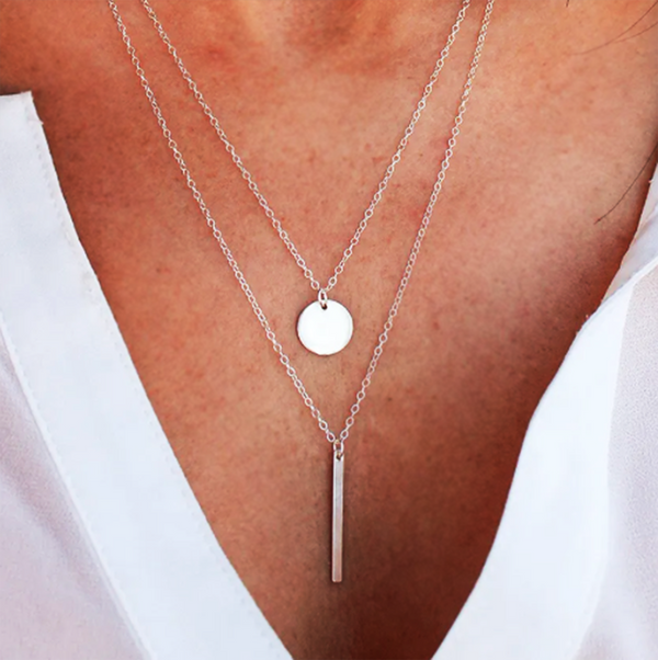 Layer Stab Necklace *